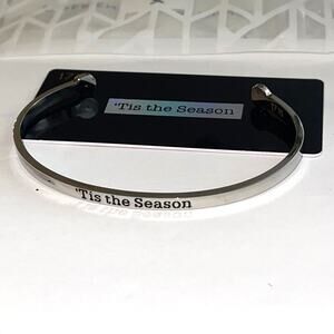 Zox Silver Metlet Bracelet Tis The Season - 2023 Advent Day 8 - Red # 1715